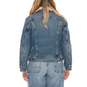 Sherpa Rider Jkt Teleport Medium -- Giacca Donna Blu 112370869 . LEE 