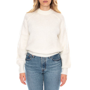 Knit Sweater Ecru -- Maglione Donna Ecru 112371062 . LEE 