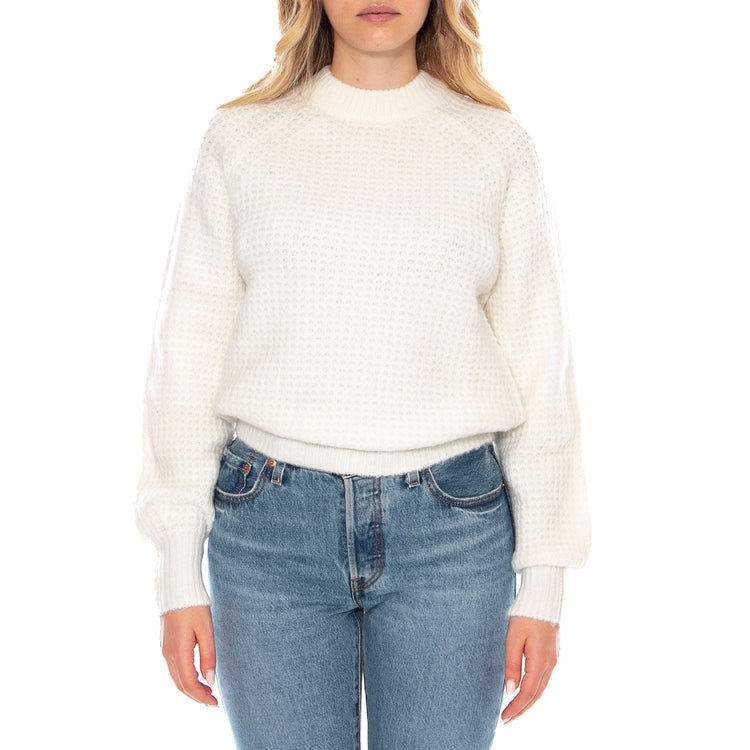 Knit Sweater Ecru -- Maglione Donna Ecru 112371062 . LEE 
