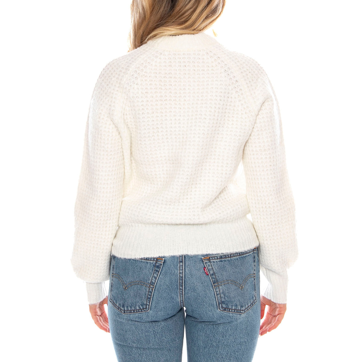 Knit Sweater Ecru -- Maglione Donna Ecru 112371062 . LEE 