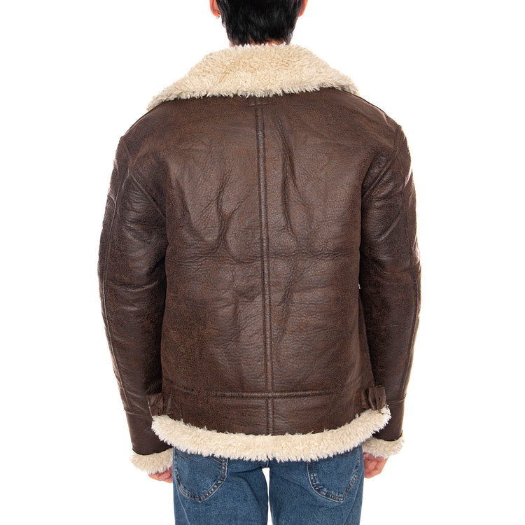 Aviator Jacket Luxe Brown - Giacca Uomo Marrone 112371079 . LEE 