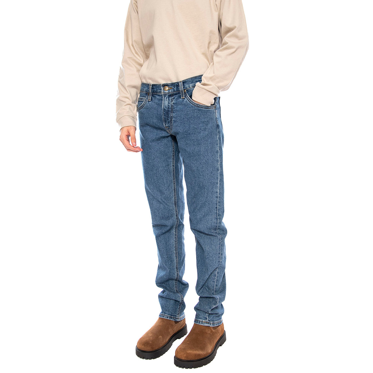 Daren Belmont Denim Jeans - Pantaloni Denim Jeans Uomo Blu 112371200 . LEE 
