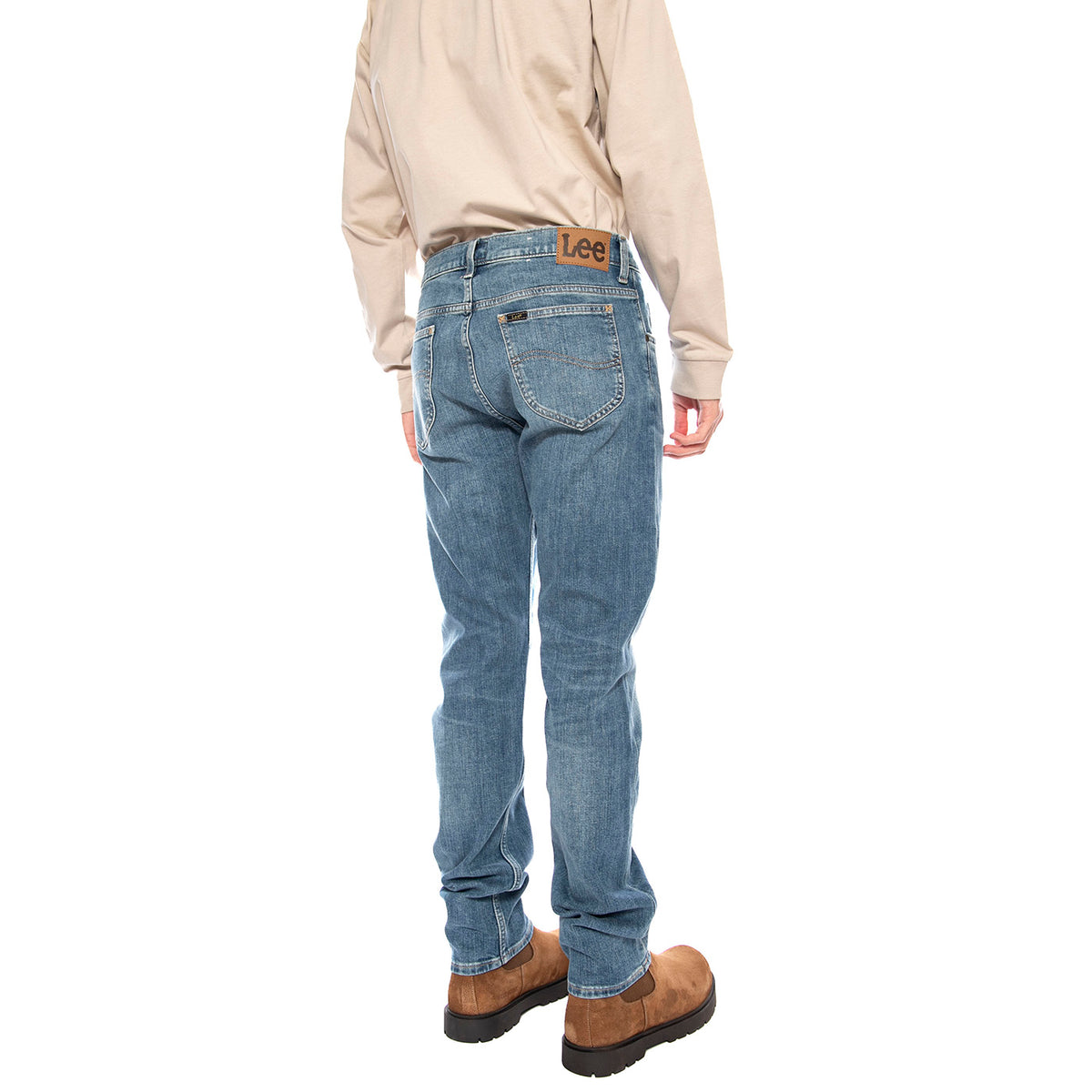 Rider Wesley Denim Jeans - Pantaloni Denim Jeans Uomo Blu 112371296 . LEE 