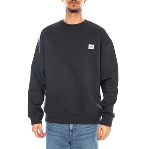 Workwear SWS Washed Black Sweat - Felpa Girocollo Uomo Nera 112372312 . LEE 