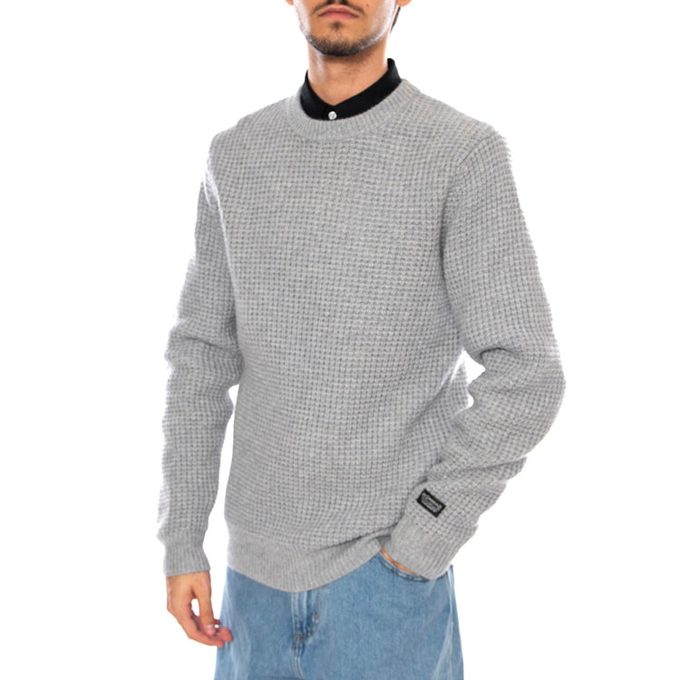 Presidio Crew Mid Tone Grey Heather Grey - Maglione Girocollo Uomo Grigio 003B6-0002 . LEVIS 