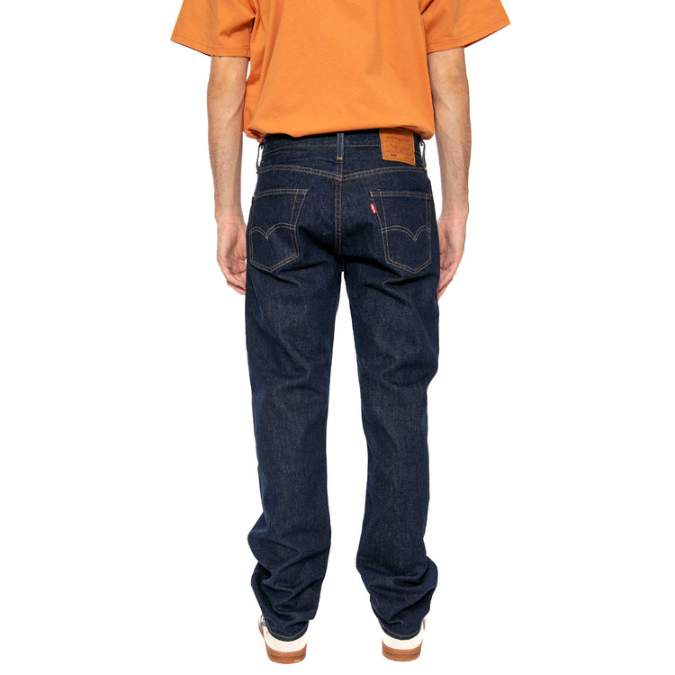 501 Levi's Original Onewash Dark Indigo - Pantaloni Uomo Blu 00501-0101 . LEVIS 