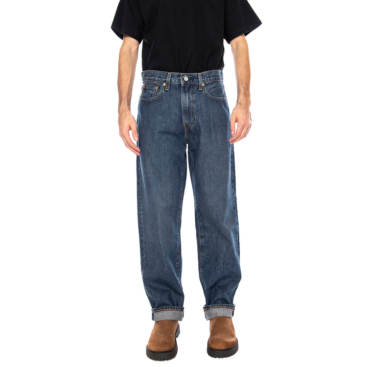 568 Loose Straight Check The Score Dark Indigo - Pantaloni Denim Jeans Uomo Blu 29037-0095 . LEVIS 