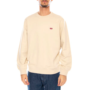 The Original HM Crew Fog French Terry Neutral - Felpa Girocollo Uomo Beige 35909-0057 . LEVIS 