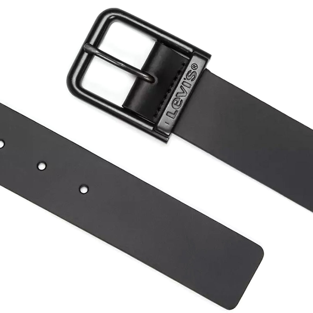 LM Beltt Harness Buckle Alderpoint Toffee Black - Cintura Nera 38019-0124 . LEVIS 