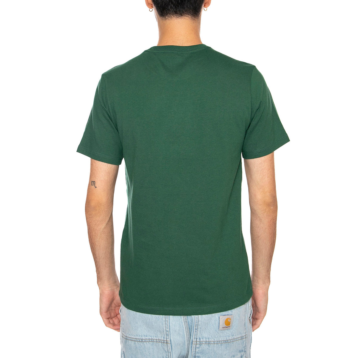 SS Original HM Tee Dark Green Jersey - Maglietta Girocollo Uomo Verde 56605-0292 . LEVIS 