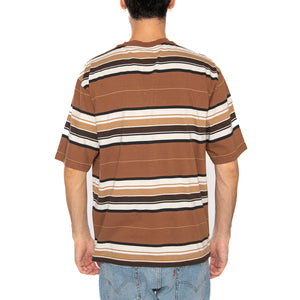 SS Workwear Tee Wild Frontier Printed ST Brown - Maglietta Girocollo Uomo Multicolore A5850-0019 . LEVIS 
