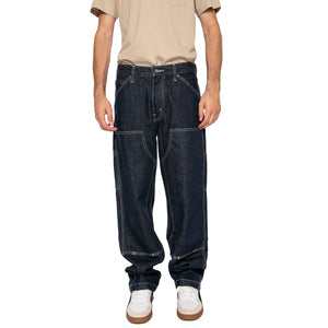 568 Loose Straight Double Knee Mornin Classical Dark Indigo - Pantaloni Denim Jeans Uomo Blu A7367-0013 . LEVIS 