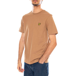 Plain T-Shirt Tigers Eye - Maglietta Girocollo Uomo Marrone TS400VOG-X851 . LYLE & SCOTT 