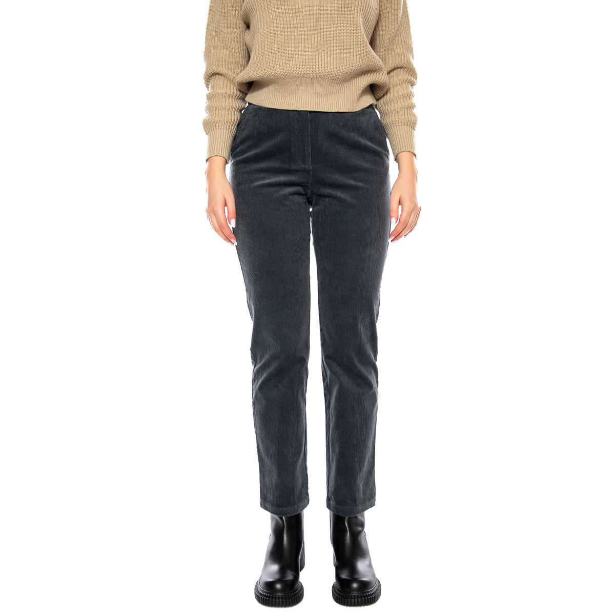 MD M Trousers 131 Indigo - Pantaloni Donna Blu 3.73.119.04 . MD'M 