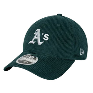 CORD 9FORTY MC Dark Green - Oakland Athletics - Cappellino con Visiera Verde Scuro 60691061 . NEW ERA 