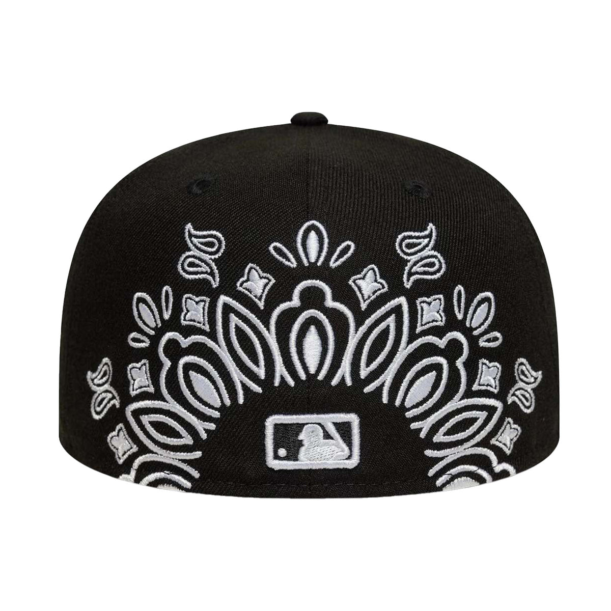 MLB Paisley 59FIifty Black New York Yankees - Cappellino con Visiera Nero / Bianco 60691178 . NEW ERA 