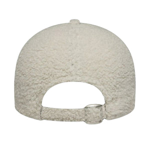 9FORTY New York Yankees MLB Borg - Cappellino con Visiera e Logo in Metallo Beige 60691312 . NEW ERA 