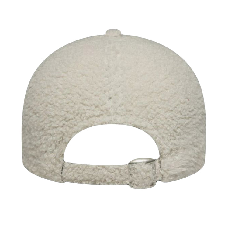 9FORTY New York Yankees MLB Borg - Cappellino con Visiera e Logo in Metallo Beige 60691312 . NEW ERA 