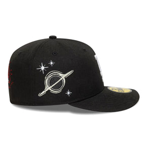 Planet Icon 59FIFTY Los Angeles Dodgers Black - Cappellino Nero 60758941 BLK NEW ERA 