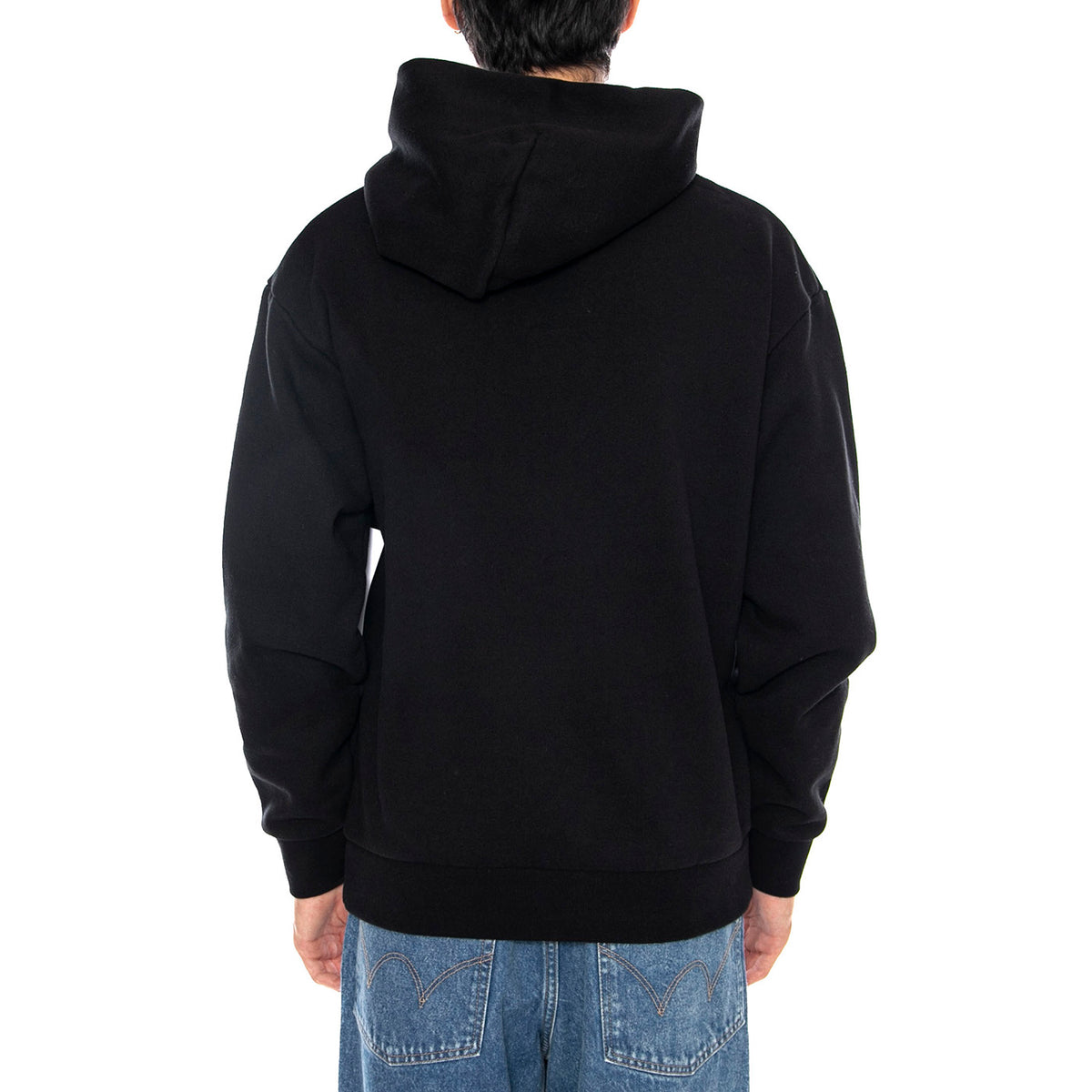 OBEY Warhole Fleece Black - Felpa con Cappuccio Uomo Nera 118164241 BLK OBEY 