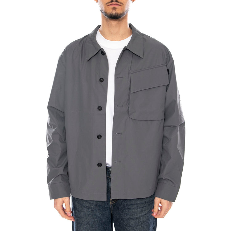 Force Overshirt Grey Stone - Giacca Uomo Grigia OGQ004-GREY STONE1 . OFF GRID 
