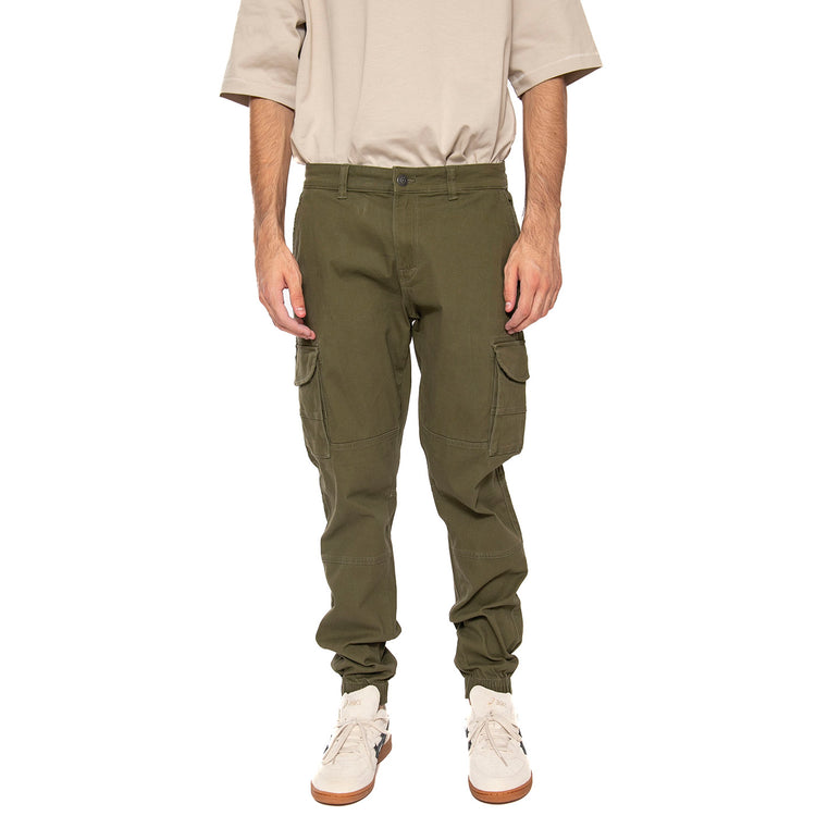 Onscam Stage Cargo Cuff 0013 Noos Olive Night - Pantaloni Uomo Verdi 22028434-VRD . ONLY & SONS 