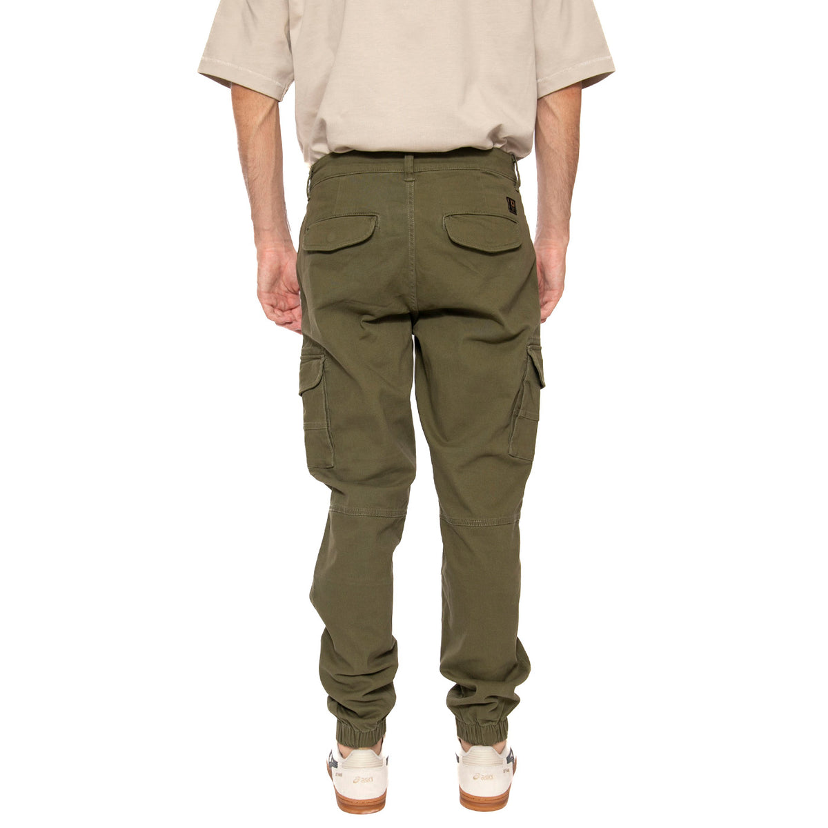 Onscam Stage Cargo Cuff 0013 Noos Olive Night - Pantaloni Uomo Verdi 22028434-VRD . ONLY & SONS 