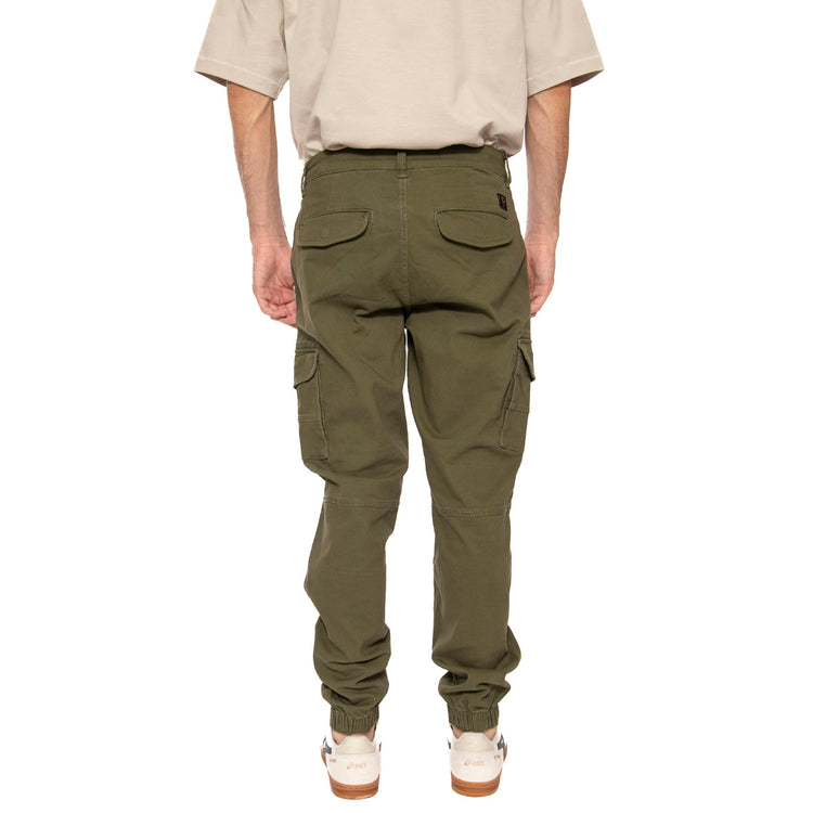 Onscam Stage Cargo Cuff 0013 Noos Olive Night - Pantaloni Uomo Verdi 22028434-VRD . ONLY & SONS 