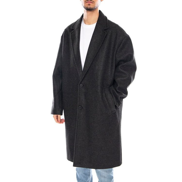 Worf Life Oversize Coat OTW -- Cappotto Uomo Nero 22031195-4765167 . ONLY & SONS 