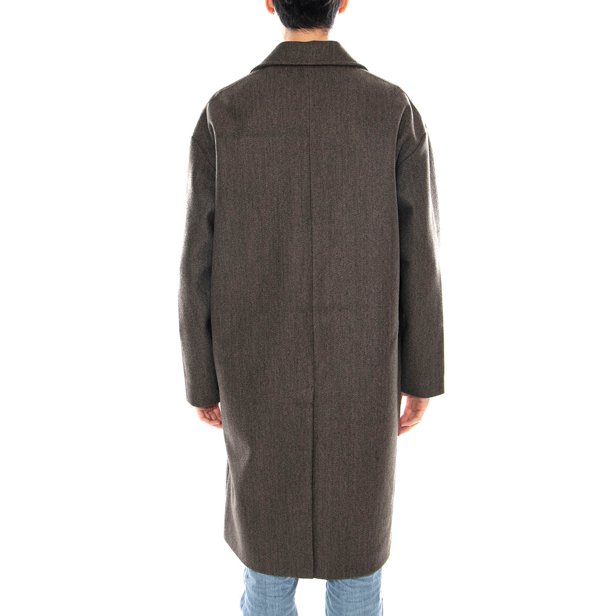 Worf Life Oversize Coat OTW -- Cappotto Uomo Bungee Cord Melange Velluto 22031195-4787204 . ONLY & SONS 