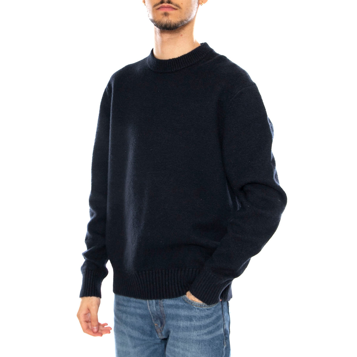 James RLX Crew Knit -- Maglione Girocollo Uomo Dark Sapphire 22033783-4789552 . ONLY & SONS 