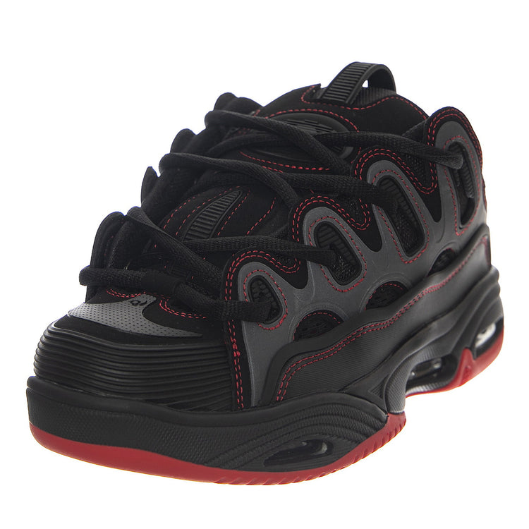 D3 2001 FOOTWEAR BLK/RED/RED - Scarpe Stringate Uomo Nere 20253050200000001-OS002414 . OSIRIS 
