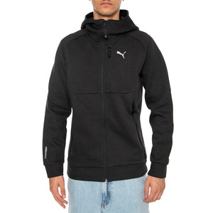 PUMA Tech Full-Zip Hoodie DK PUMA Black - Felpa Puma Nera 629674-01 . PUMA 
