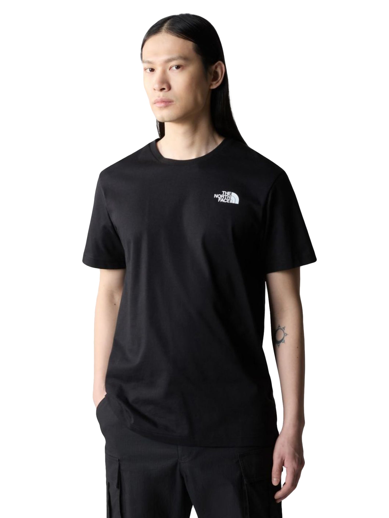 M SS BOX NSE CELEBRATION TEE Black - Maglietta Girocollo Uomo Nera NF0A87NV JK31 THE NORTH FACE 