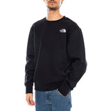 THE NORTH FACE Men's Essential Relaxed Crew Black - Crewneck Sweatshirt