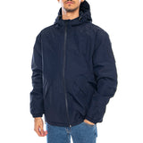 Winnick Waterproof Insulated Jacket Blue - Men's Hooded Jacket Blue TIMBERLAND