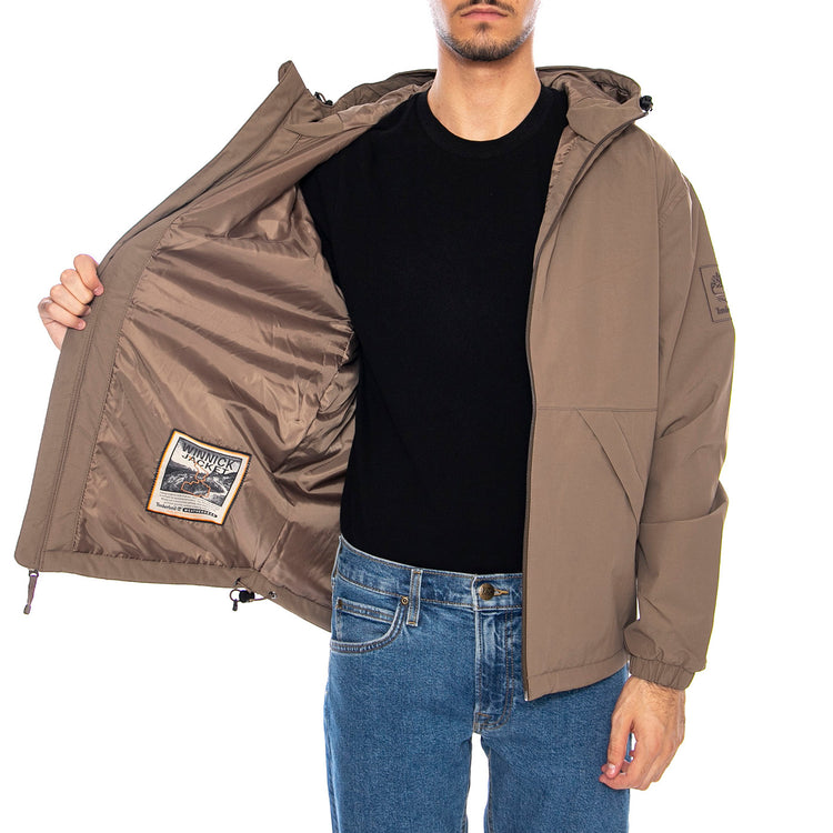 Winnick Waterproof Insulated Jacket Brown - Giacca con Cappuccio Uomo Marrone TB0A44P 6BK01 TIMBERLAND 