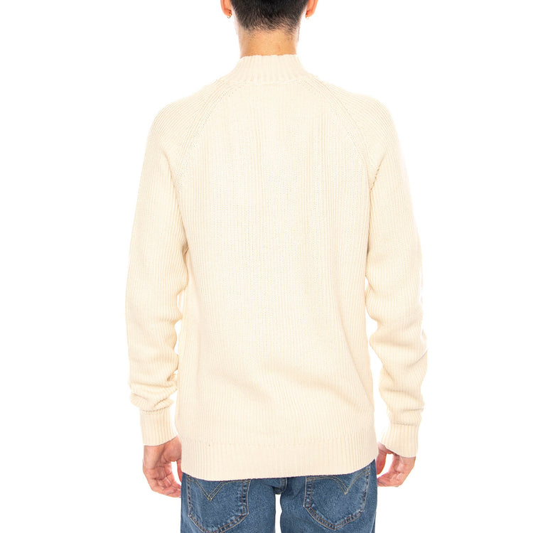 Williams River Textured 1/4 Zip Sweater Ecrù -- Maglione Uomo Ecrù TB0A5M8 PEFL1 TIMBERLAND 