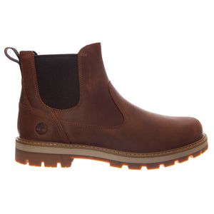 Britton Road Mid Chelsea Boot -- Stivali Uomo Rust Medio Pelle Full Grain TB0A6A4W EM61 TIMBERLAND 