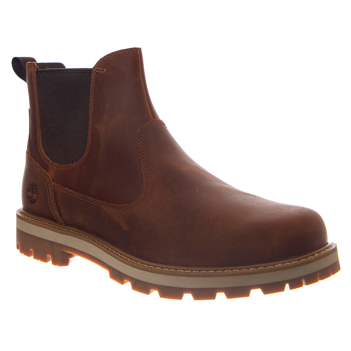 Britton Road Mid Chelsea Boot -- Stivali Uomo Rust Medio Pelle Full Grain TB0A6A4W EM61 TIMBERLAND 
