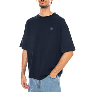 Dunstan River Short Sleeve Tee Dark Sapphir - Maglietta Girocollo Uomo Blu TB0A6GH 34331 TIMBERLAND 