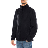 Full Zip Polar Fleece -- Men's Black Zip-Up Sweatshirt TIMBERLAND Men's