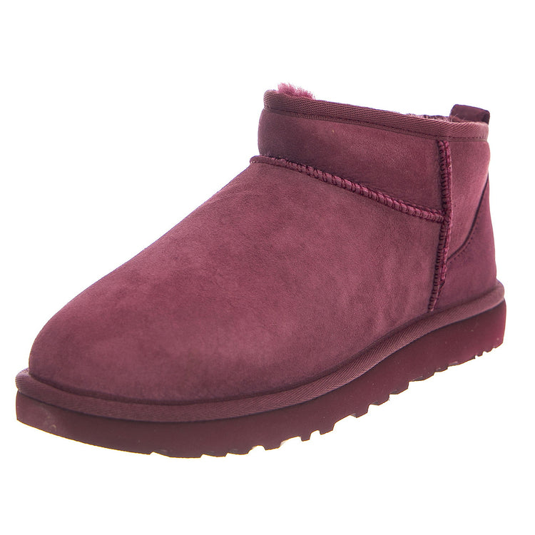 W Classic Ultra Mini Burnt  Magenta - Stivaletti Donna Bordeaux 1116109 BNTM UGG 