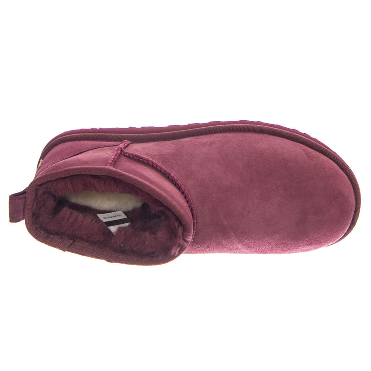 W Classic Ultra Mini Burnt  Magenta - Stivaletti Donna Bordeaux 1116109 BNTM UGG 
