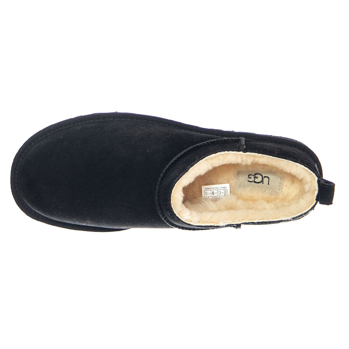 W Classic Micro - Sand Scrape - Scarpe Donna Nere 1173891 BLK UGG 