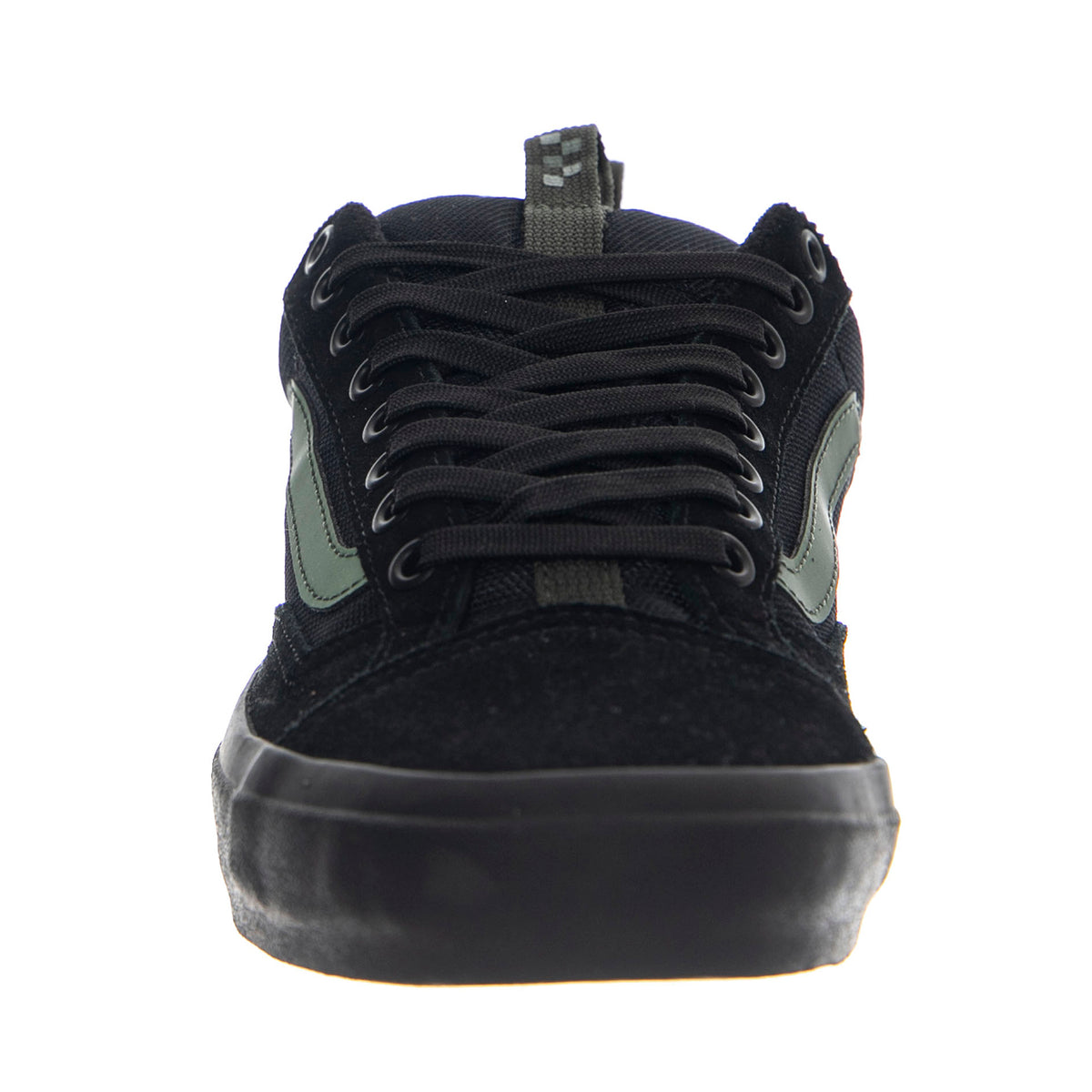 Vans Skate Old Skool 36+ Atiba Black/Dark Green - Scarpe Stringate Uomo Nere VN000D5RNLX1 . VANS 