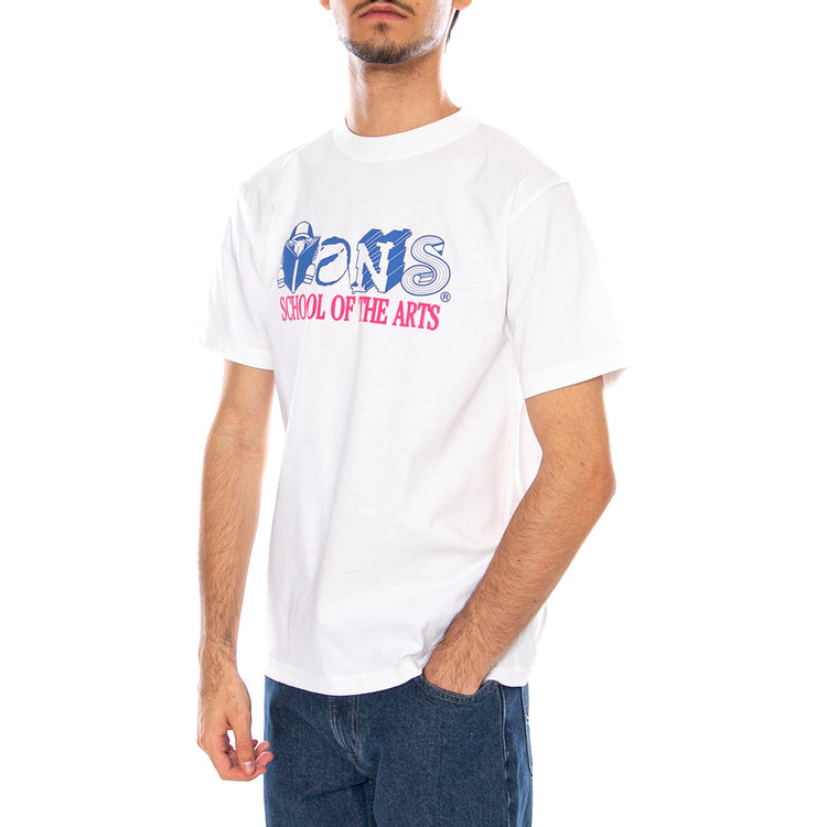 Art Skool SS Tee White - Maglietta Girocollo Uomo Bianca VN000PCA WHT1 VANS 