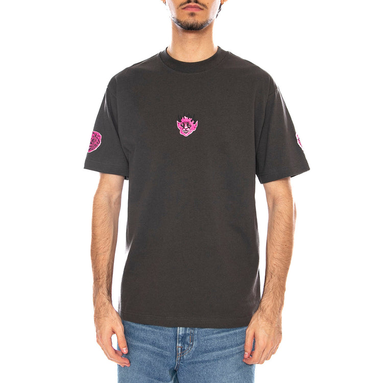 Skate Mike G Goblins SS Tee Black - Maglietta Girocollo Uomo Nera VN000PNG EMV1 VANS 