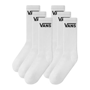 Classic Crew Rox White Socks -- Calzini Bianchi VN000QCB WHT1 VANS 