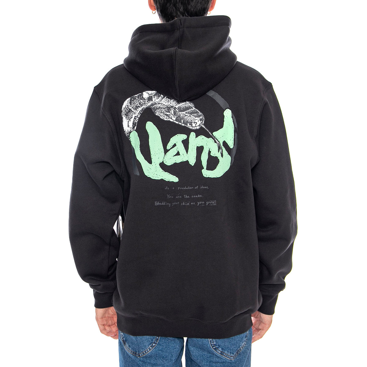 Evolve PO Hoodie Black -- Felpa con Cappuccio Nera VN000RG2 BLK1 VANS 